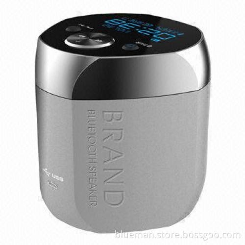 Wireless Bluetooth Speaker with Handsfree Phone Function, Sized 90 x 85 x 92mm